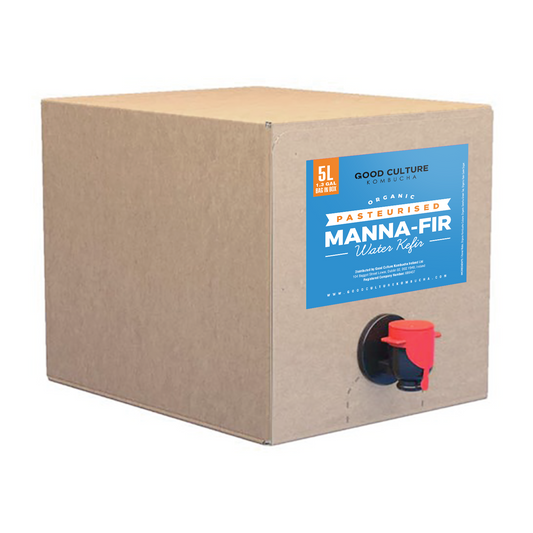 5 Litres of Pasteurised Manna-FIR – Premium Water Kefir base – Makes 100 Litres
