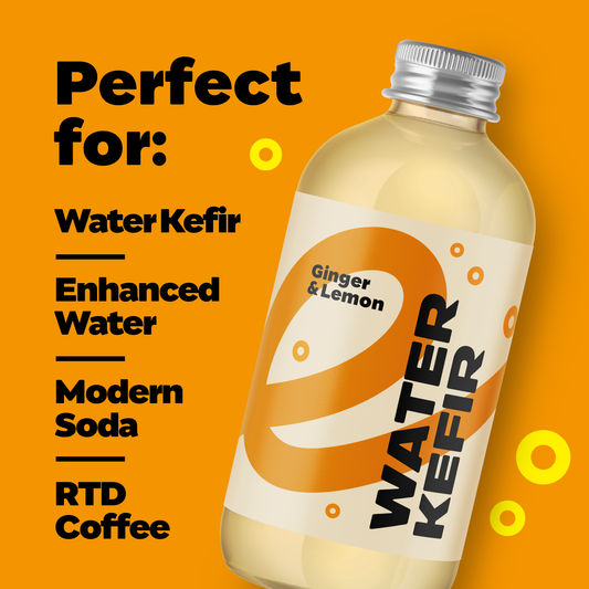 20 Litres Unpasteurised Manna-FIR - Premium Fermented Water Kefir - Makes 400 Litres